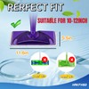4 Pack Reusable Mop Refill Pad Compatible for Swiffer Wet