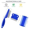 Brillirare 6 Pack Dog Grooming Comb, Pet Flea Lice Stainless