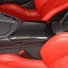 autopart2021 For C8 Corvette Stingray 20-25 Carbon Fiber ABS Console