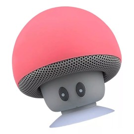 KFMX Mini Bocina Bluetooth Recargable Usb Forma De Hongo Portátil