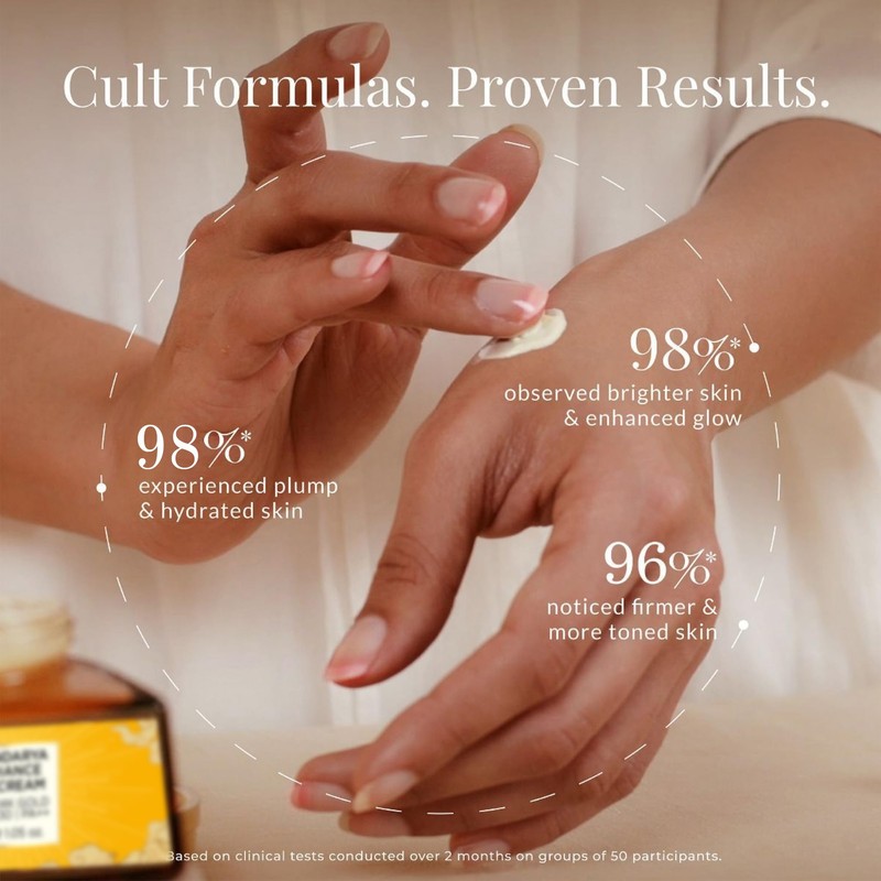 Forest Essentials Soundarya Radiance Cream with 24K Gold, 50g