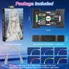 USB C Hub Docking Station with 1.9”IPS Smart Display, Power