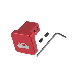 HEROFFIX Hood Latch Release Handle Repair Kit for Honda Civic 1996-2011 for Honda CR-V 1997-2006 for Honda Element 2003-2011 Aluminum Alloy Red Replace Parts
