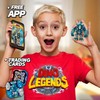CRAZE Dino Legends Action Figures for Children, Dinosaur Warrior Figures