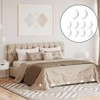 HAIKING Shower Curtain Magnets, 10 PCS White Round Plastic Covered