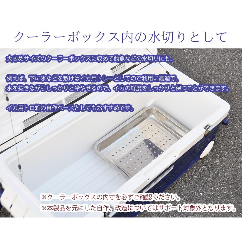 Grandios GD-ANATRAY Stainless Steel Tray, Perforated Bat, Cookware, Kitchen Utensils,