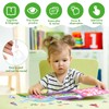 BuyCard 6 Pack Reusable Sticker Book for 2 3 4