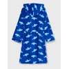 Playshoes Fleece Bathrobe, Unisex Children's Dressing Gown, Shark