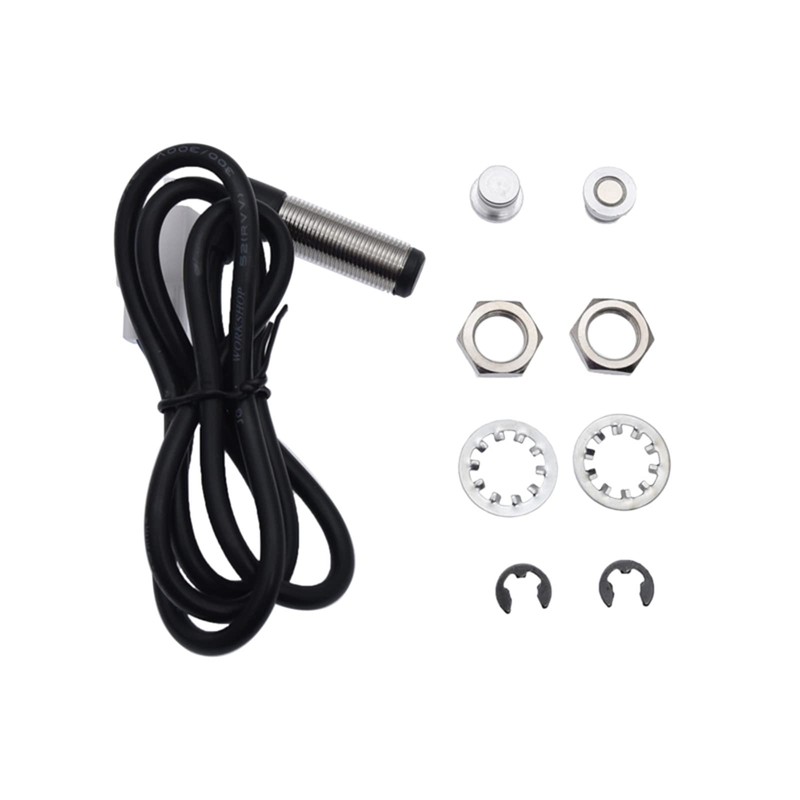 Geloo Motorcycle Speedometer Tachometer, 13000 RPM Universal Motorcycle Gauge LED