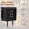Briidea Heating PID Temperature Controller, -40℉~302℉/-40℃~150℃, Independent Pump Control, Pre-Wired
