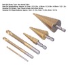 Step Drill Bits Serrated Spiral Bits High Speed Steel Woodworking