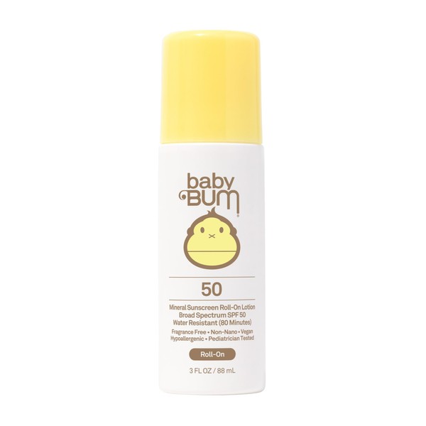 Sun Bum Baby Bum Mineral SPF 50 Roll-On Sunscreen |