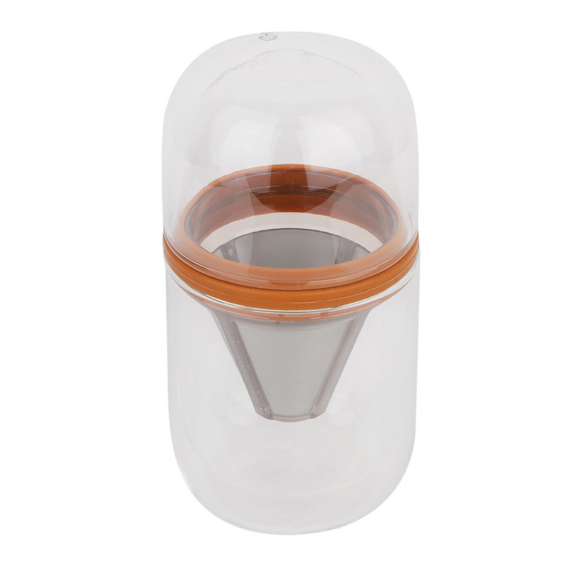 Portable Travel Coffee Maker Stainless Steel Anti Rust Durable Filter