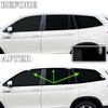 BOGAR TECH DESIGNS Side Window Chrome Delete Sticker Decal Vinyl