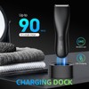 Body Hair Trimmer for Men, Waterproof Wet/Dry Clippers with Standing