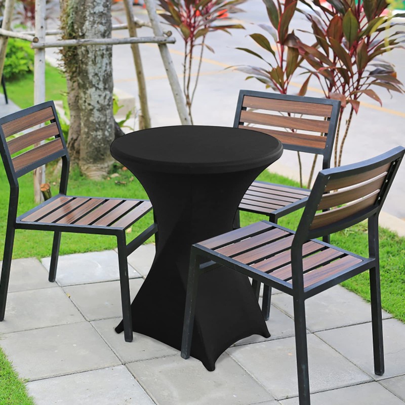 Tablecloth Set of 2 Stretch Bar Table Covers Set Washable