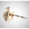 French Furniture Fittings Set of 6 Brass Knobs Kitchen Cabinet