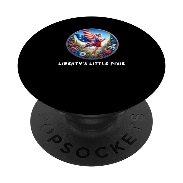 Liberty's Little Pixie, Independence Day, United States PopSockets with Interchangeable