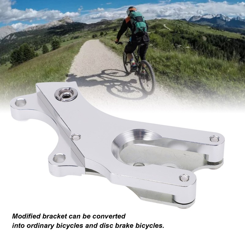 Road Bike Disc Brake Conversion Seat Durable Bicycle Brake Fixed
