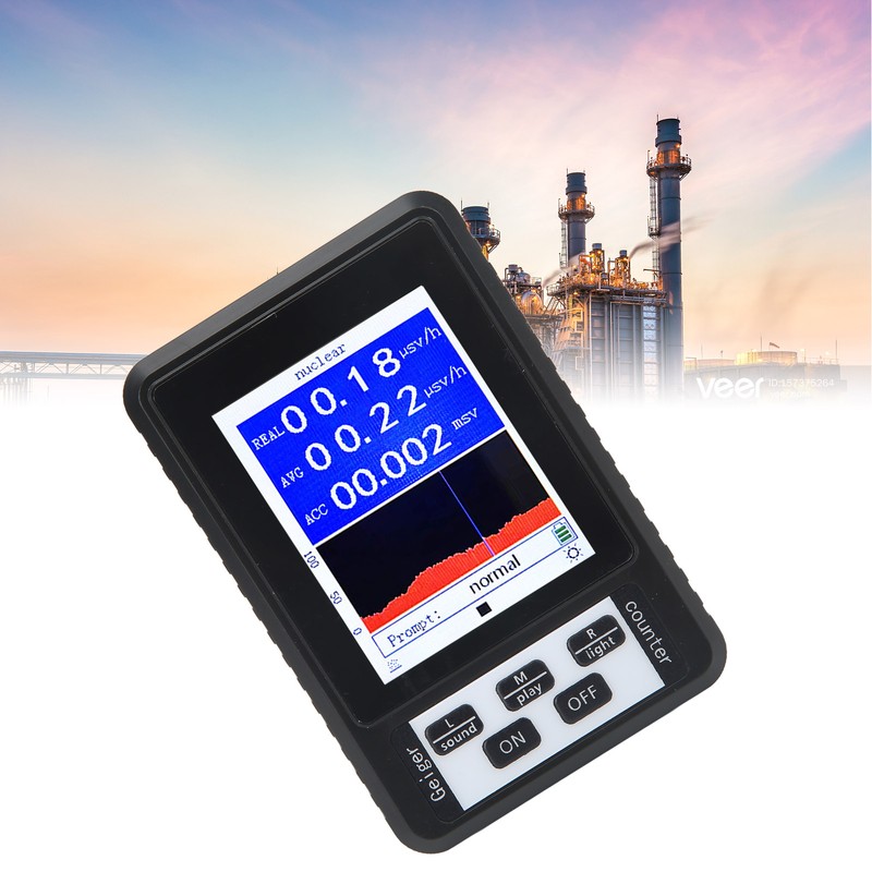 Nuclear Radiation Detector Geiger Counter X β γ Rays Tester