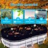 15 x 30 Foot Oval Above Ground Swimming Pool Leaf