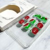 Watermelon Press on Toenails - 24pcs Short Square Fake Toenails
