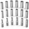 Olsa Tools Metric Deep Socket Set - 1/2-Inch Drive, 18pc