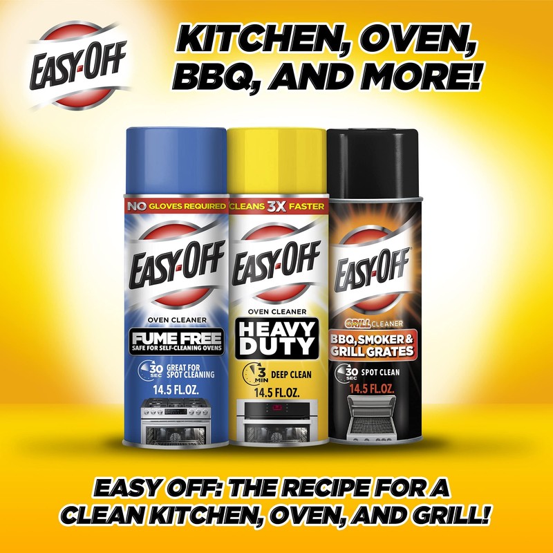 Easy Off Heavy Duty Oven Cleaner, Destroys Tough Burnt on