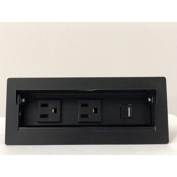 Multi Port Outlet Ibiza 2 AC and 2 USB (Charge) Ports Plus 1 mt Cable.