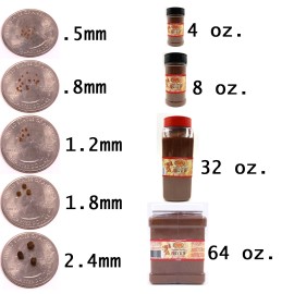 Sustainable Aquatics Hatchery Diet - Freshwater 0.5 MM Slow Sinking Pellet 8OZ