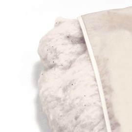 Öko Planet Children's Pillow 40 x 60 cm, Allergy-Neutral, 100% Organic Cotton Pillow for Babies and Toddlers, Adjustable Filling, Washable Cover, beige, 40 x 60 cm