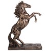 Veronese Design 11 1/4 Rearing Horse Illumination Resin Sculpture Cold