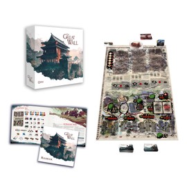The Great Wall Board Game (Core Box) | Tabletop Miniatures Strategy Game | Medieval Fantasy Game for Kids and Adults | Ages 13+ | 1-4 Players | Avg. Playtime 120-180 Minutes | Made by Awaken Realms