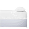 Easy Care Microfiber Plain Dyed Single Fitted Sheet, Soft Polyester