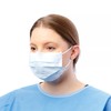 CARDINAL HEALTH™ AT71021M Level 1 Procedure Mask, Ear Loops, Blue,