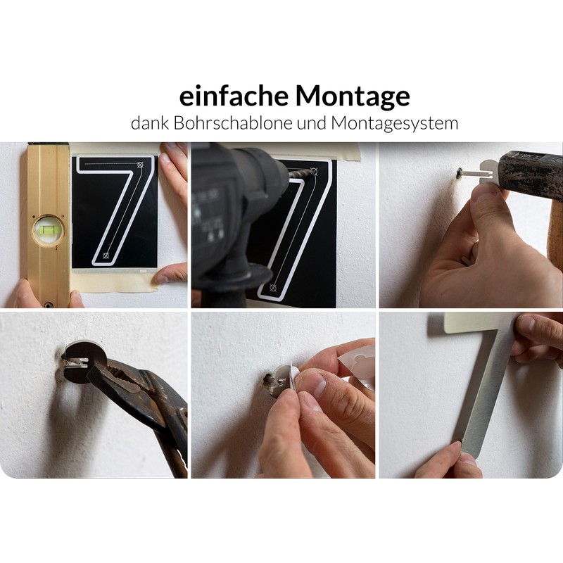 N-02-8-E Stainless Steel House Number 8 - Solid, Weatherproof and