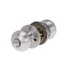 Lockwood Manor Symmetry Entrance Handle Set, Satin Stainless Steel