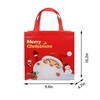 HandyX Assorted Sizes 12 pcs Non-Woven Christmas Bags with Handle,