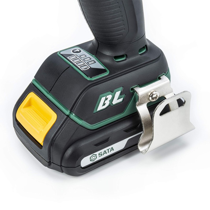 SATA 18-Volt 1/4-Inch Drive Hex Brushless Impact Driver Lithium-Ion Kit,