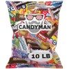 CANDYMAN (10 LBS) Chocolate Candy Bundle with Mixed Individually Wrapped