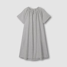 JAJU Women's Cotton Seersucker Short-Sleeve Pajama Dress (Choose 1 of 3)