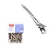 RED by Kiss 36pcs 3.5" Slide-In Hair Clips, Durable Metal