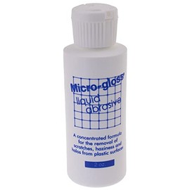 Micro-Gloss Liquid Abrasive | Acrylic, Plastic, Wood, Silver, Paint Polishing Compound (2 oz. (57ml))