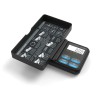 Truweigh Digital Waterproof Kitchen Food Scale for Cooking - 100g