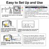 2 for Chamberlain Craftsman LiftMaster Garage Door Opener Remote, Replaces