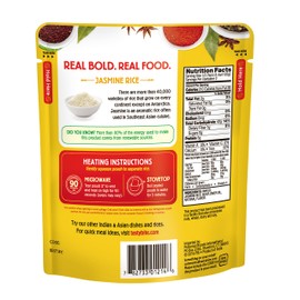 TASTYBITE Organic Jasmine Rice, 8.8 OZ