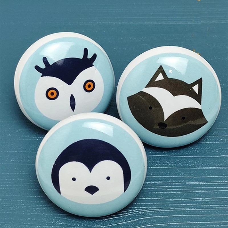 Ceramic Pull Handles Drawer Pulls Round Drawer Knobs Cabinet Knobs