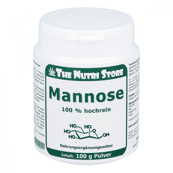 Mannose 100% Pure Powder 100 g Vegan