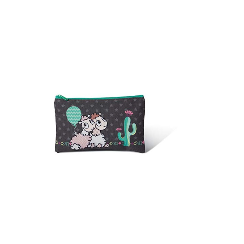 NICI Lama-Babies Pencil Case Flat 22.5 x 13 cm