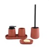 MSV Maonie Ceramic Liquid Soap Dispenser 300 ml Matt Terracotta